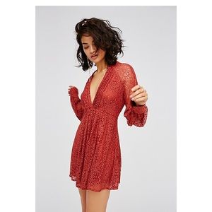 Uptown Lace Mini Dress